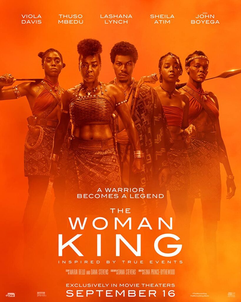 The Woman King movie poster